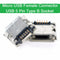 5-Pin Micro USB Type-B Female Socket 180 Degree SMD SMT Soldering Jack