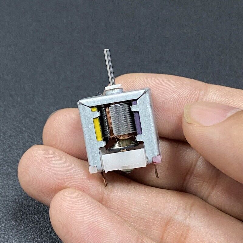 Square Key Motor Micro 18mm Square Bare 020 Motor DC 1.5V 3V 6V High Speed Toy Car Moto