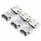 5-Pin Micro USB Type-B Female Socket 180 Degree SMD SMT Soldering Jack