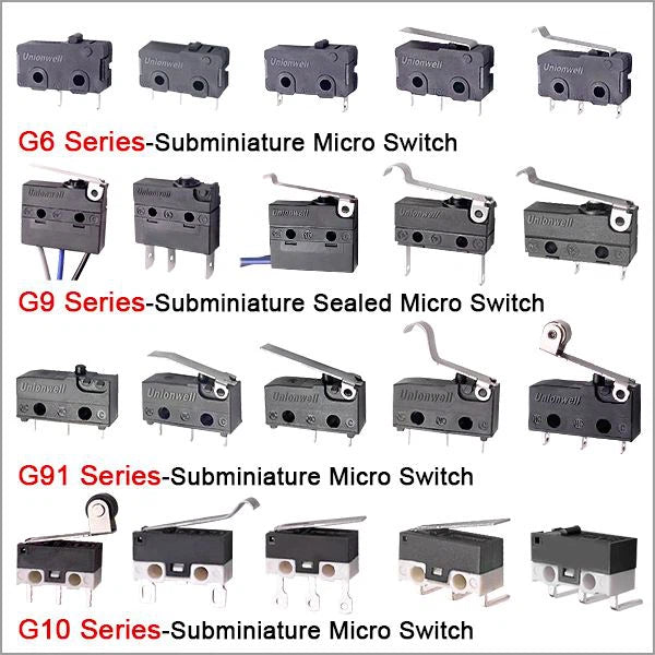 Bump Sensor – Subminiature Micro Limit Switch