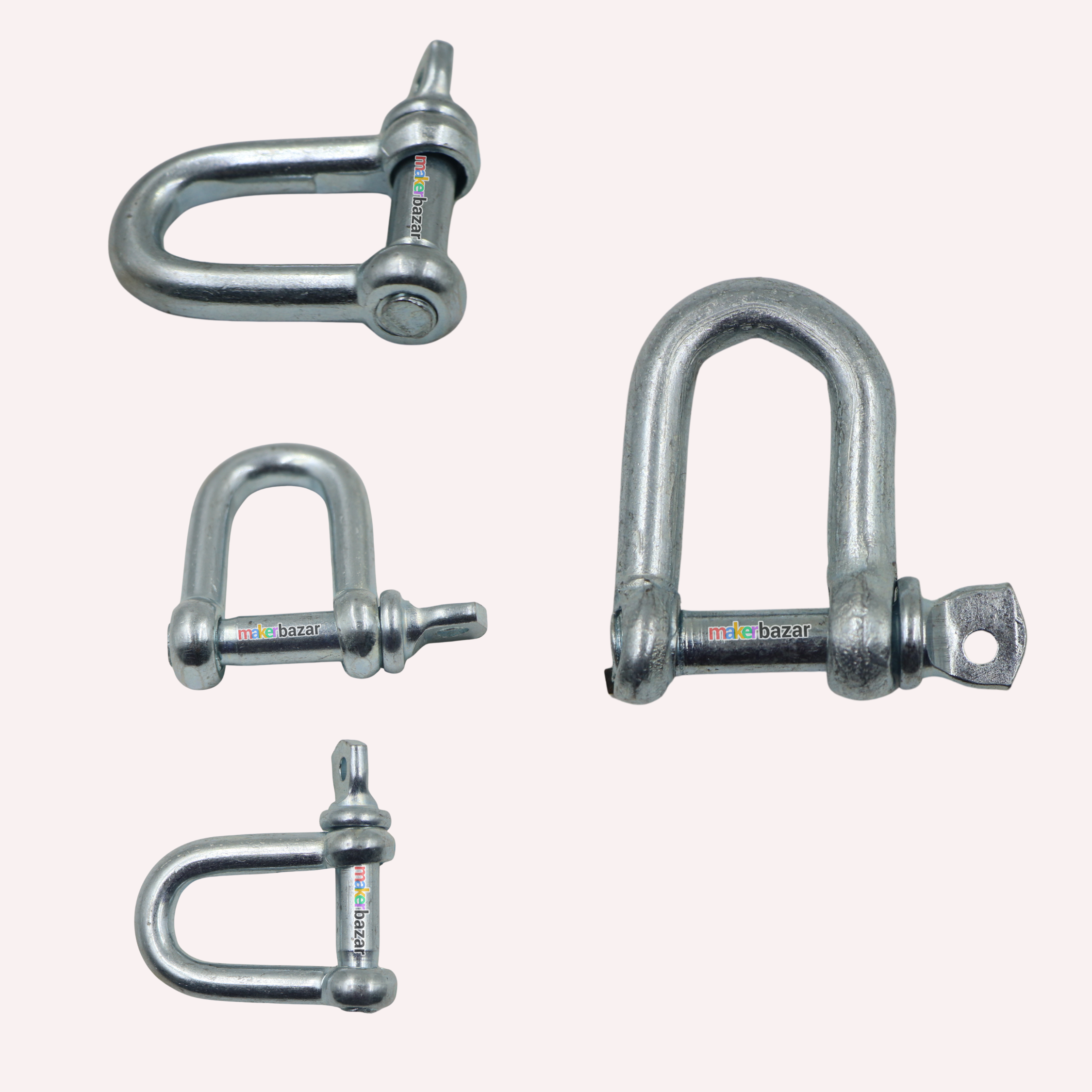 Mild Steel Dee Shackle Screw-Pin