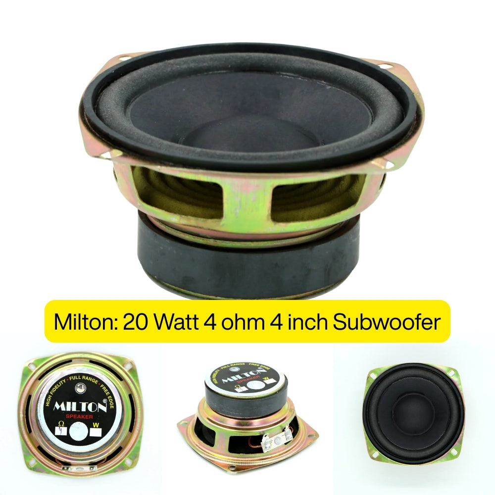 Milton HiFi Speakers for Audio Systems