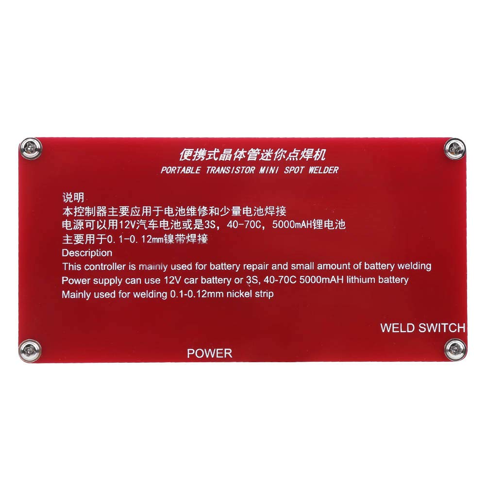 Mini Spot Welding Machine Automatic Control 10AWG Multiwire Portable Transistor 18650 Lithium Battery Spot Welder