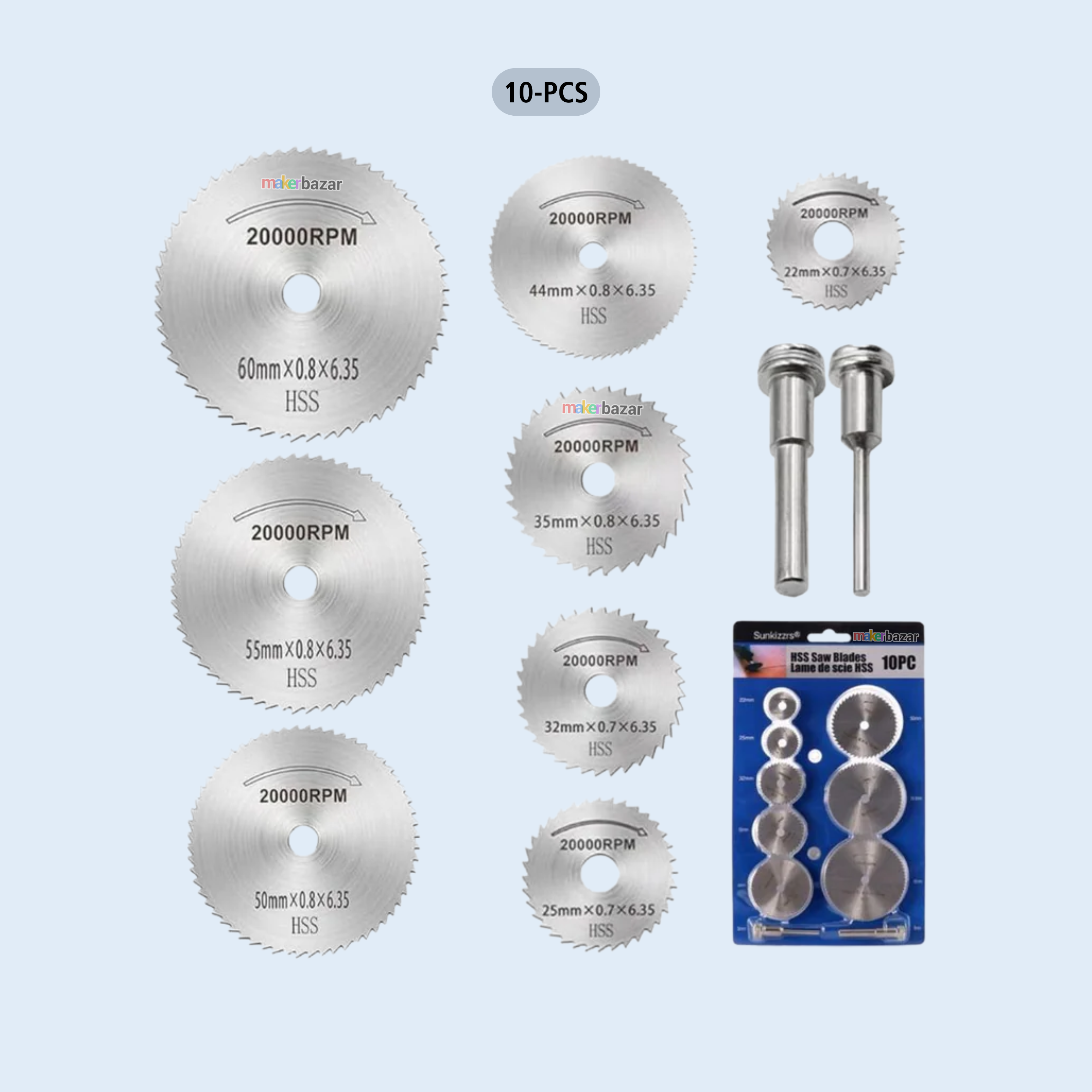 Mini HSS Saw Blade Circular Set