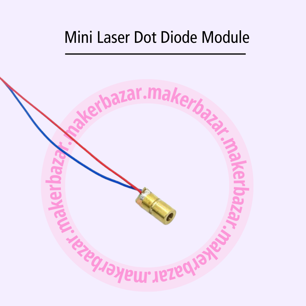 650nm 6mm 5V DC 5mW Mini Laser Dot Diode Module