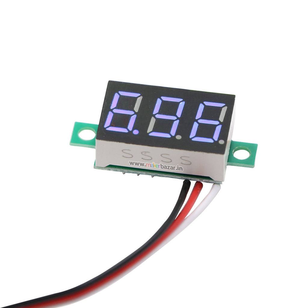 Dc Voltmeter Module Buy 0.28in 0-100v DC Voltmeter Module Three Wire