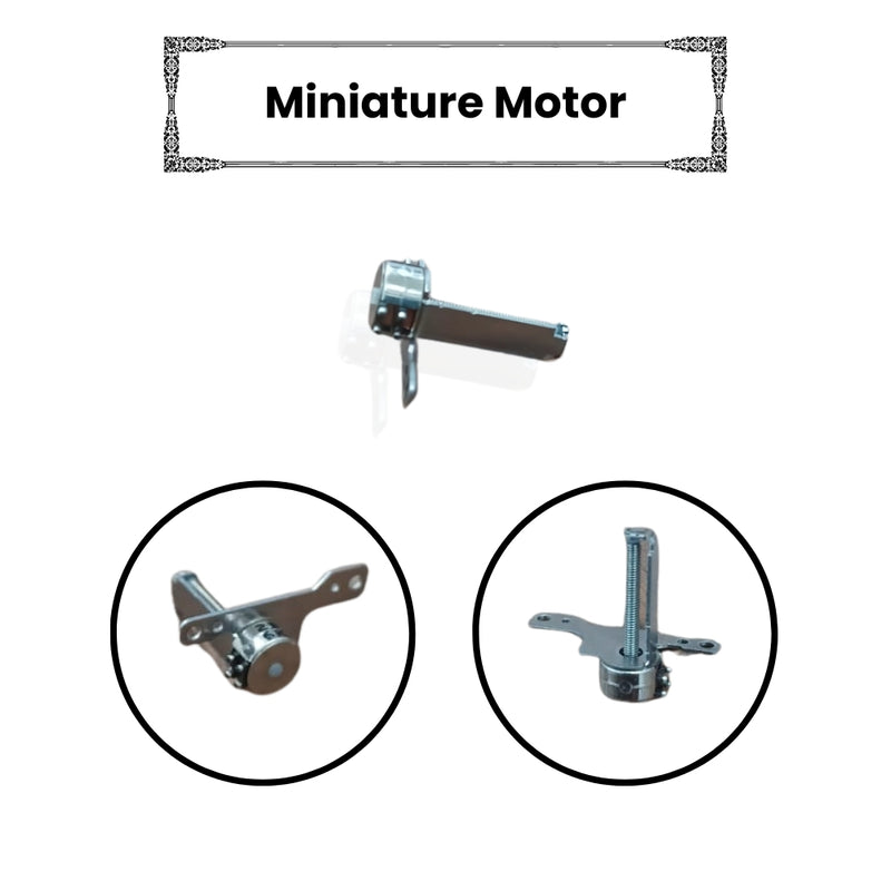 Buy Premium Miniature Motor with Sturdy Metal Gear – Ideal for ...