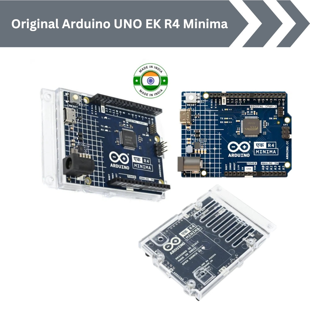 Buy Official Arduino UNO R4 – 32-Bit Arm Cortex-M4, 5V Compatible