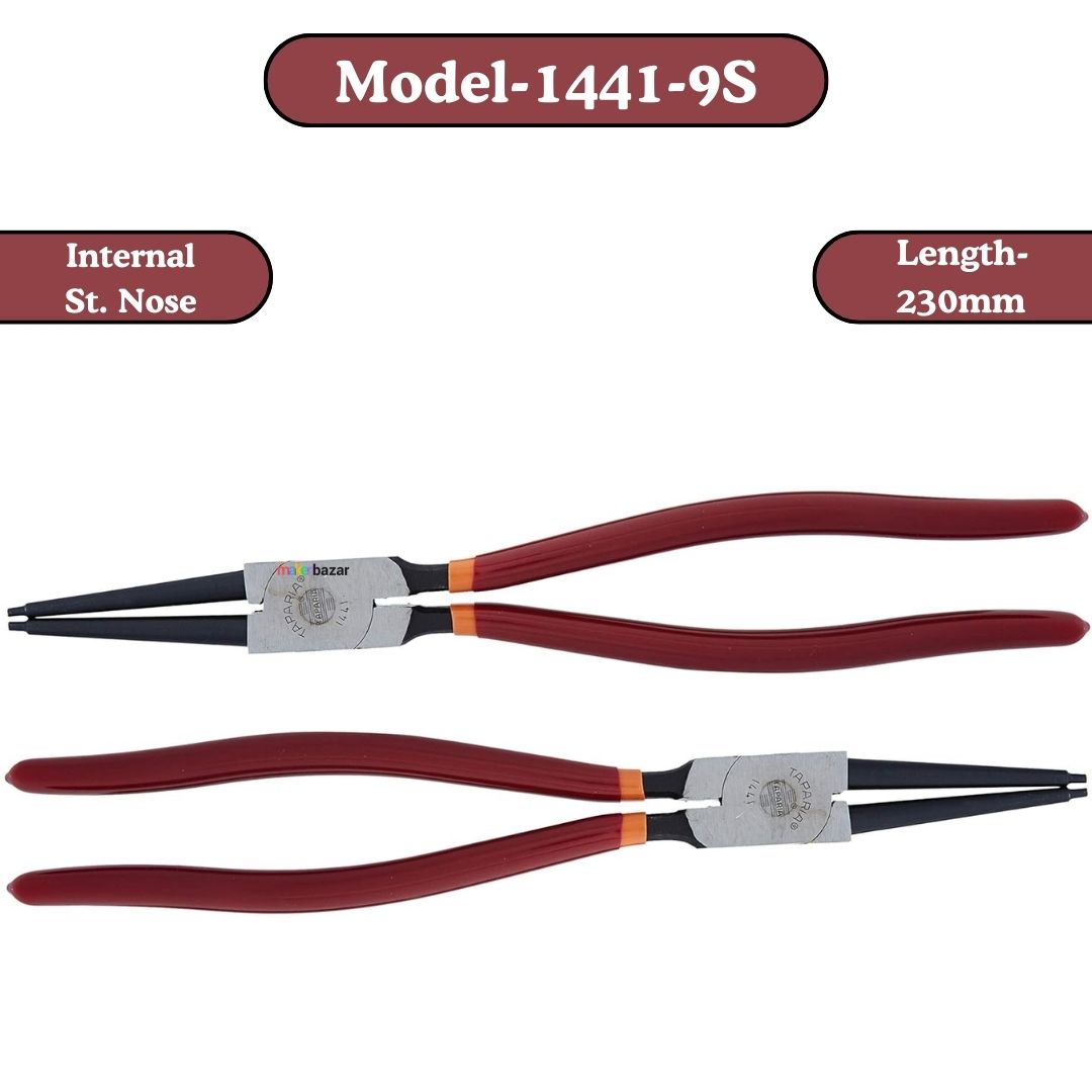 Taparia: Style-2 Circlip Pliers PVC Dip Coated Sleeve