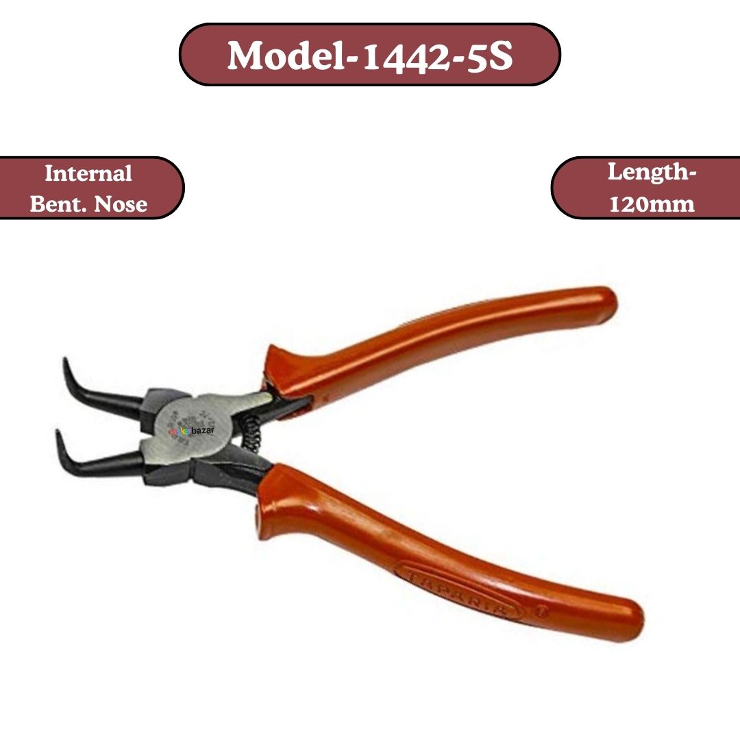 Taparia: Style-2 Circlip Pliers PVC Dip Coated Sleeve