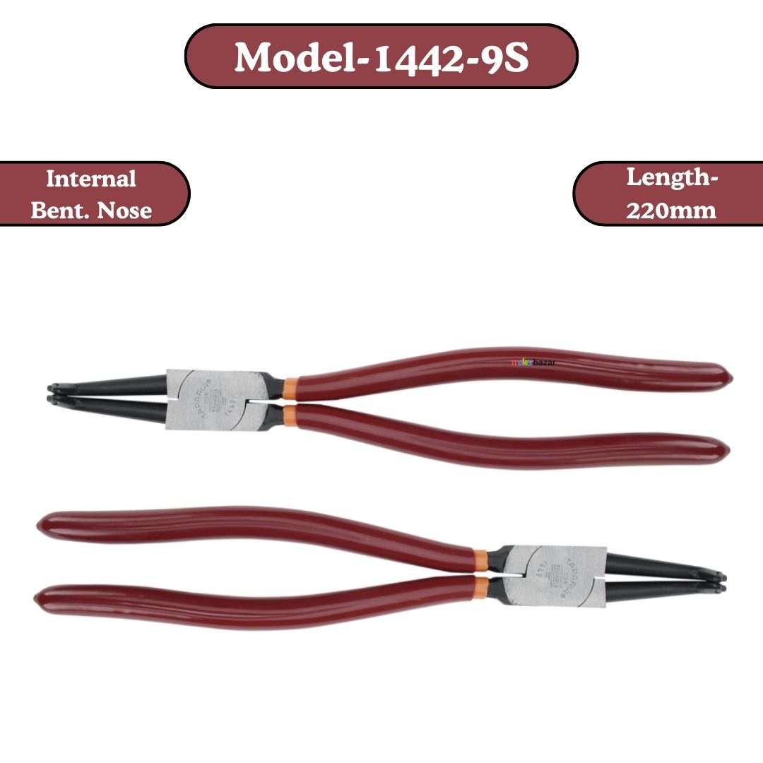 Taparia: Style-2 Circlip Pliers PVC Dip Coated Sleeve