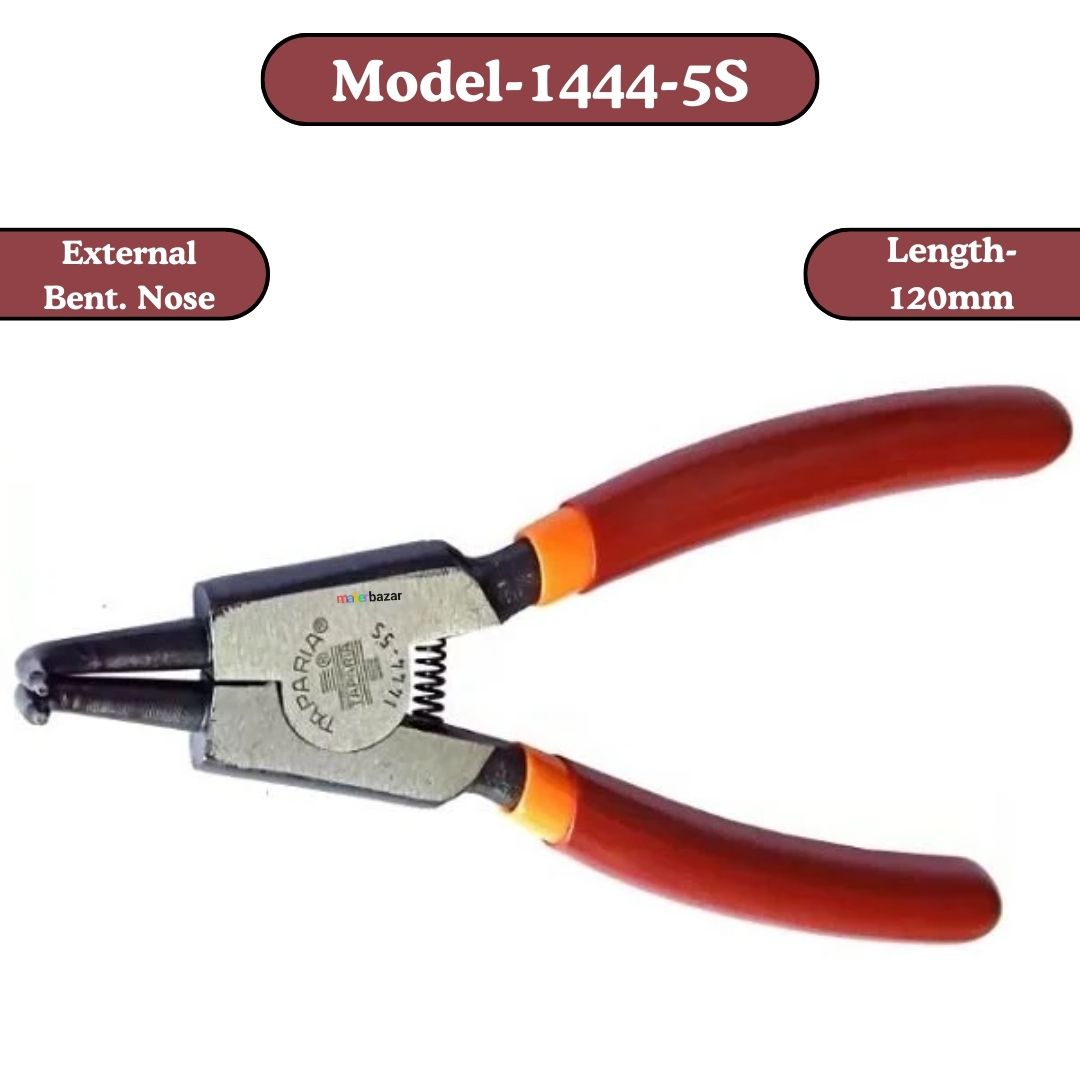 Taparia: Style-2 Circlip Pliers PVC Dip Coated Sleeve