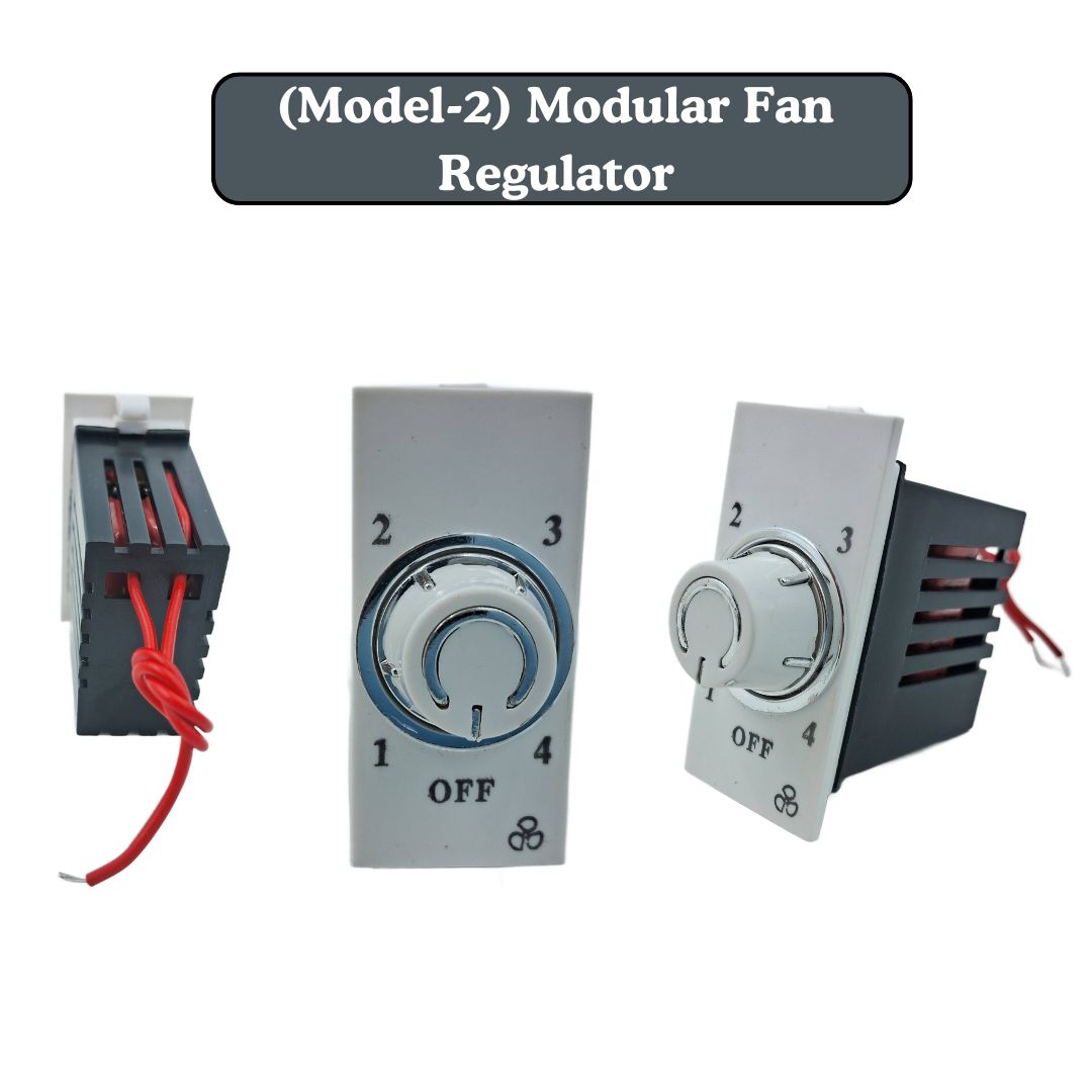 [Non-Modular] Fan Regulator Switch Step Volume Button (Screw-Fit)