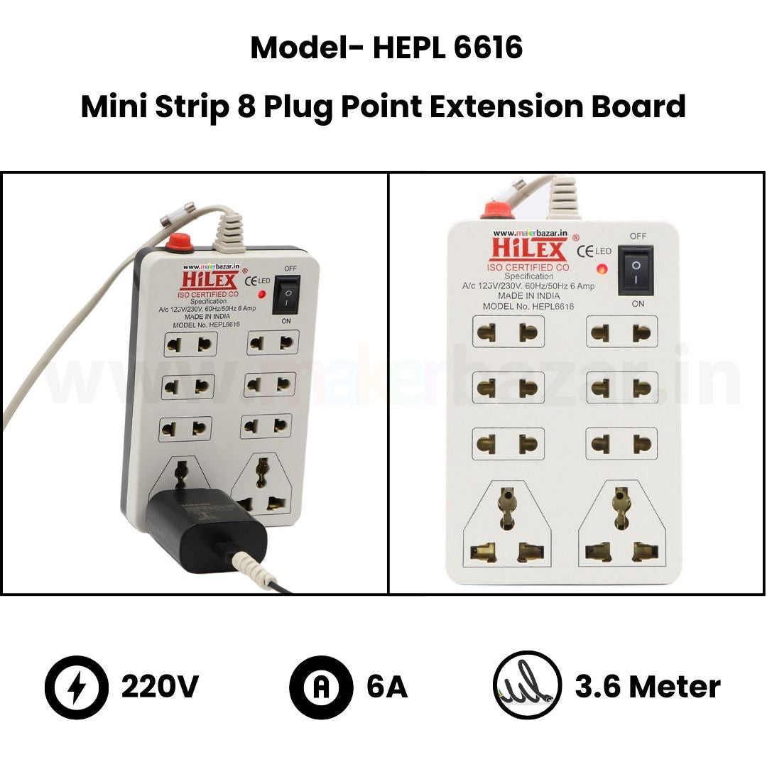 Hilex: Extension Boards and Plug Sockets