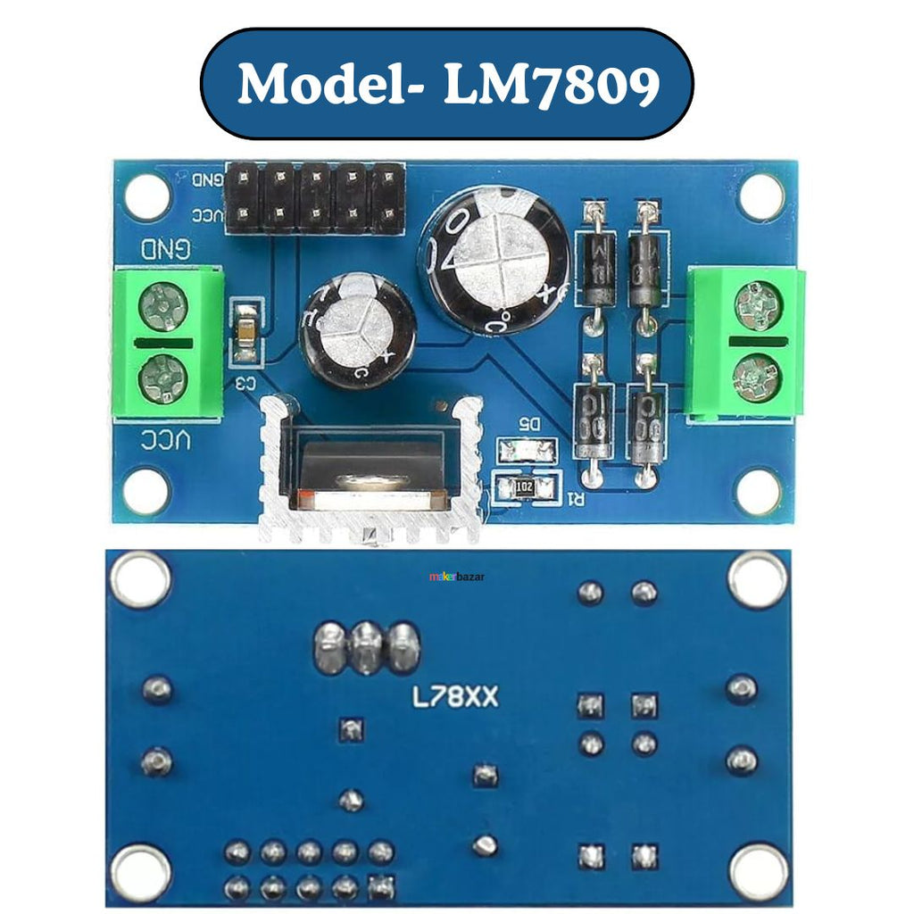Buy Three-Port AC-DC Voltage Regulator Module | Makerbazar