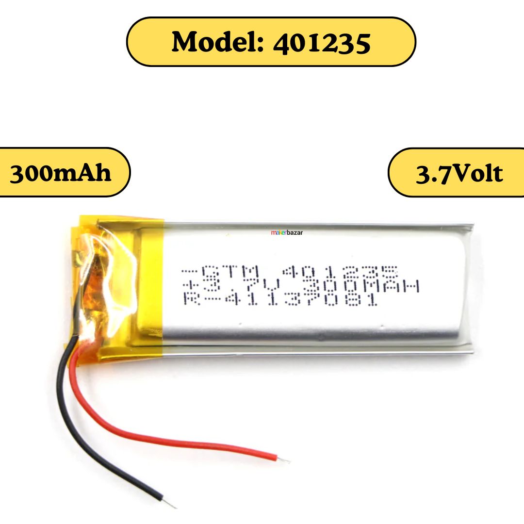 GTM: Lipo Battery - Single Cell Lithium Polymer Battery