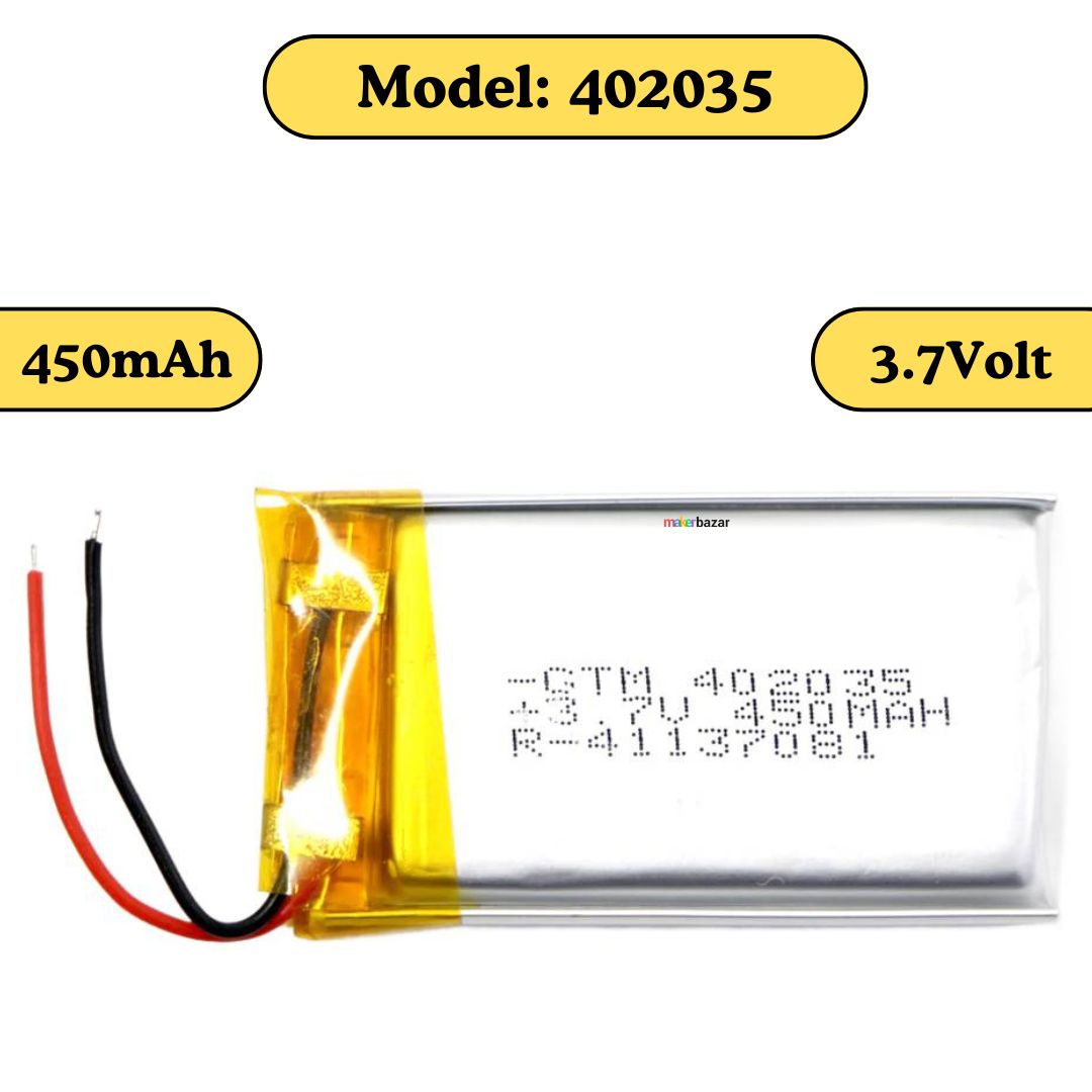 GTM: Lipo Battery - Single Cell Lithium Polymer Battery