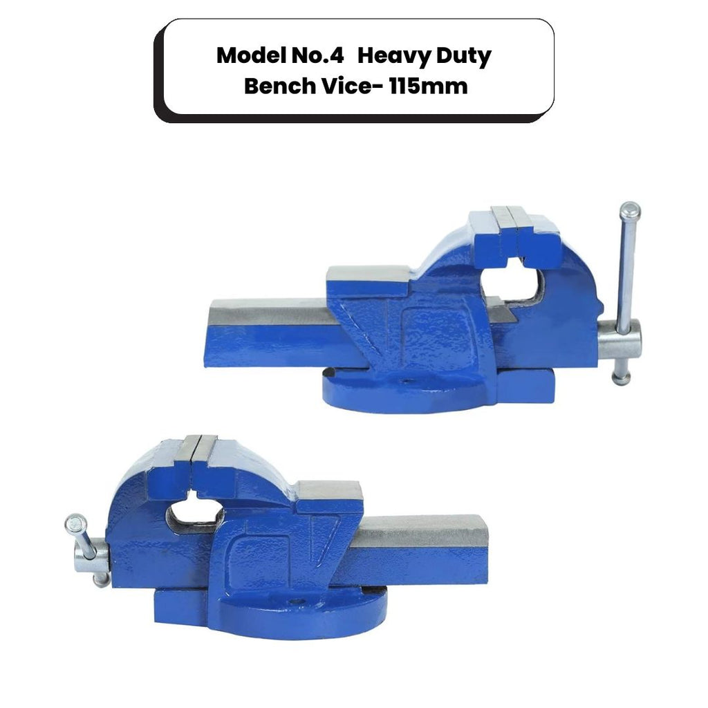 Fixed Bench Vice Cast Iron Fixed Base Bench Vice for Secure Workshop Grip
