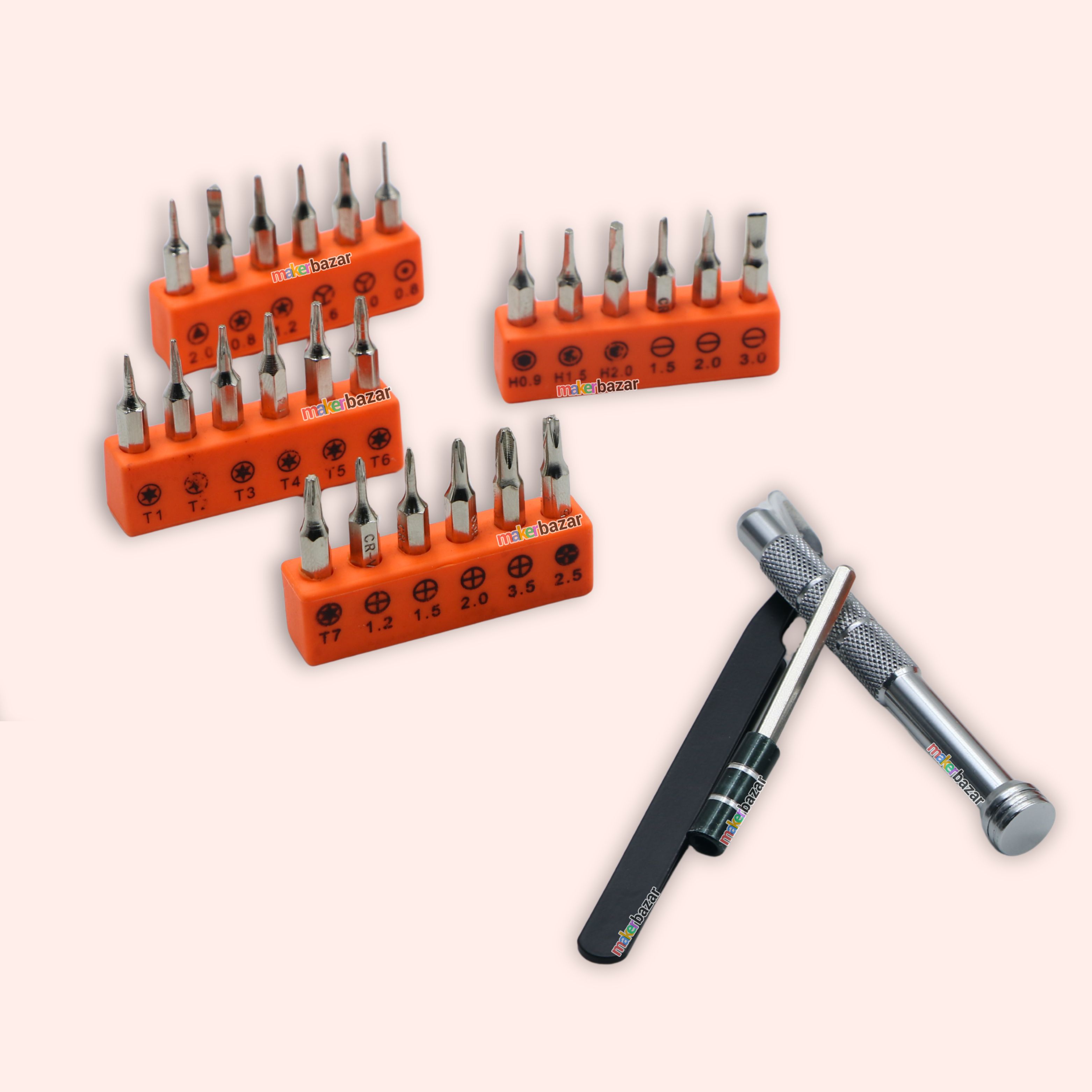 27-in-1 Multi-Bit Screwdriver Set Precision Repair Tool Kit