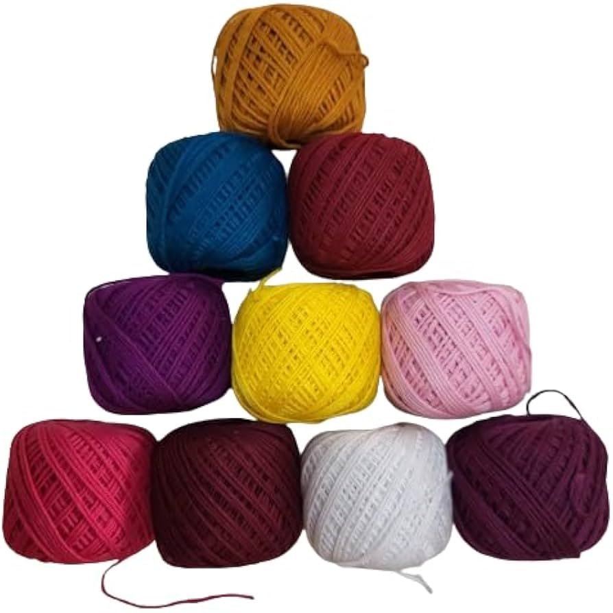 Buy DIY Crochet Cotton Thread for Project work | Makerbazar