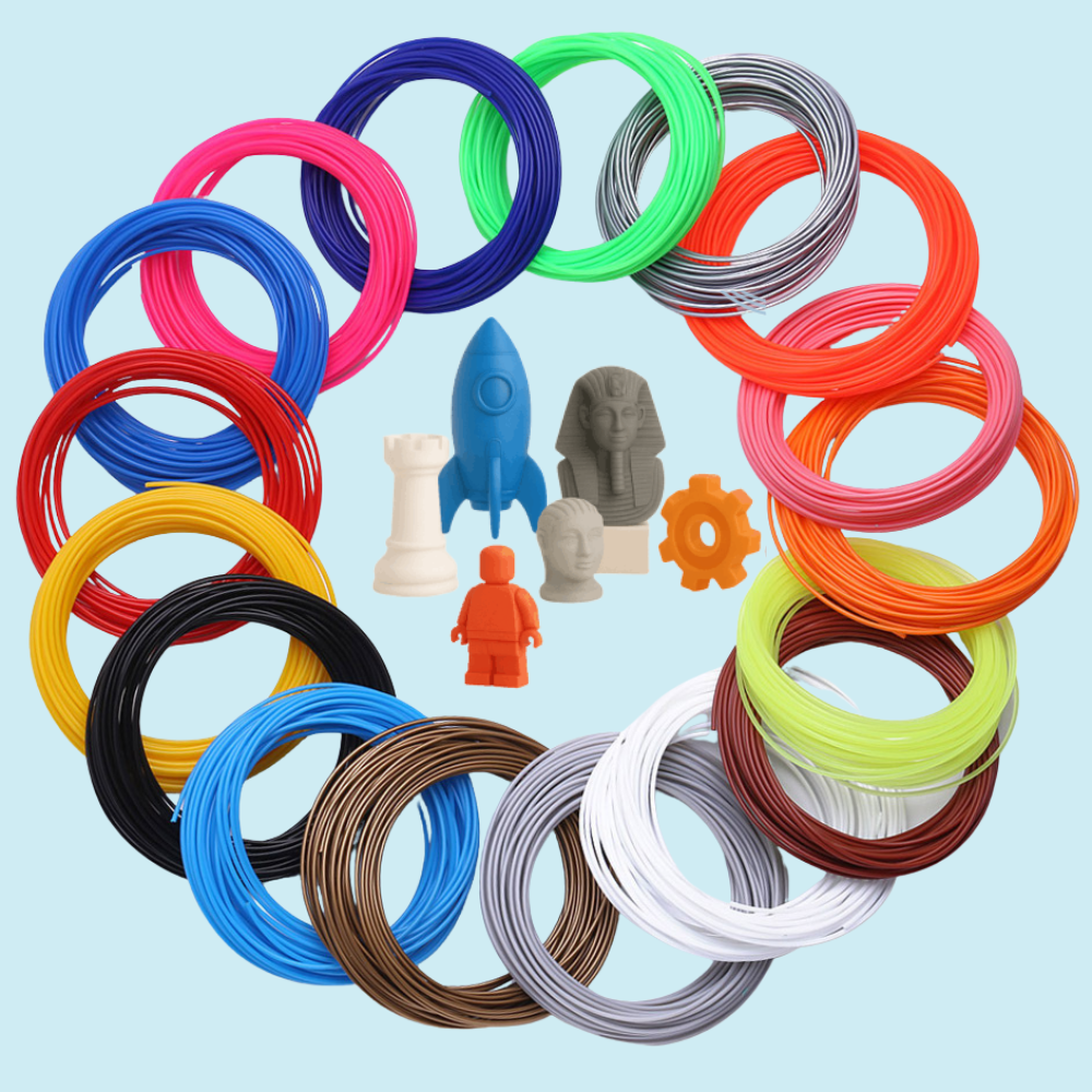 Multicolor 3D Pen Filament Pack