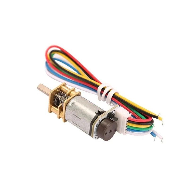 N20 12V Micro Metal Gear Motor with Encoder