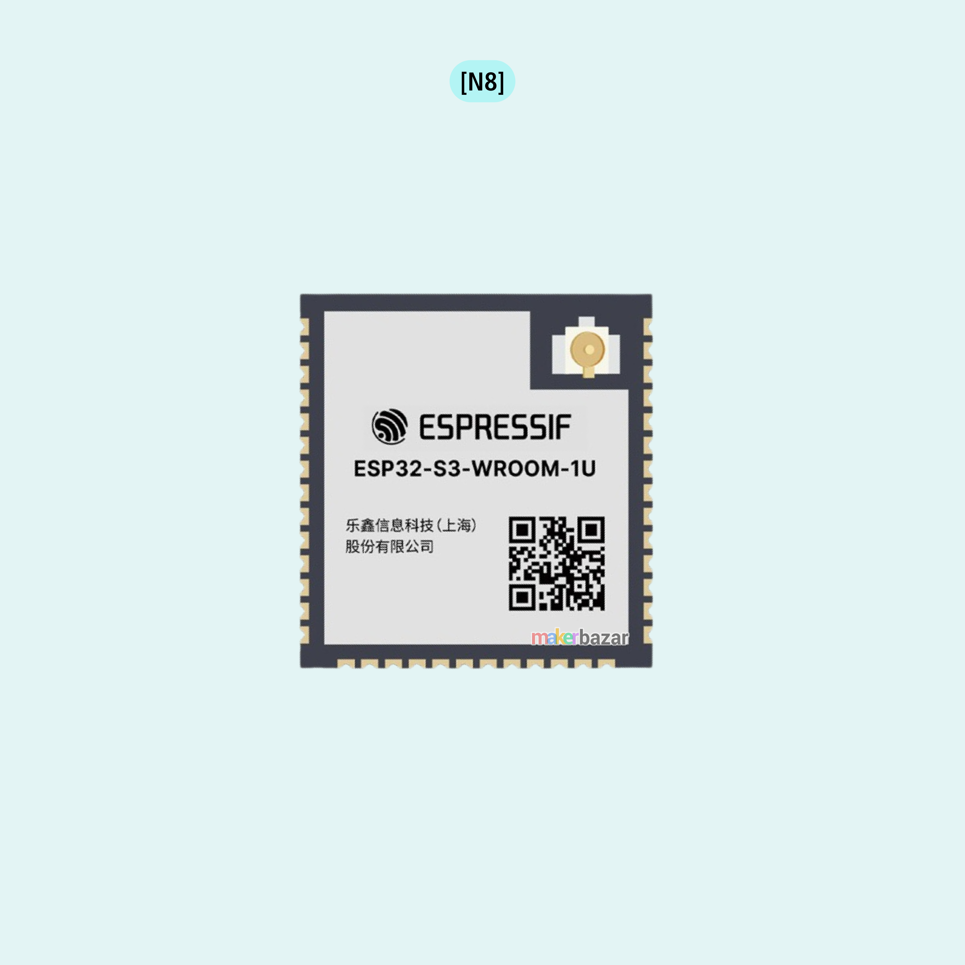 Espressif ESP32-S3-WROOM-1U Wi-Fi + Bluetooth 5 LE MCU Module -  External Antenna