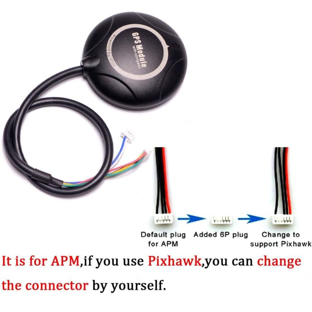 NEO GPS Module with Compass for APM with extra connector for Pixhawk