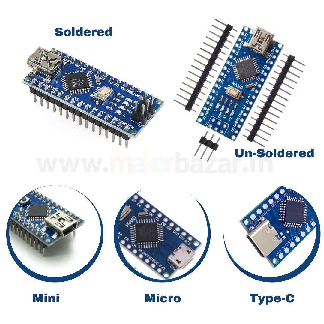 Nano 3.0 with CH340 Chip without USB cable