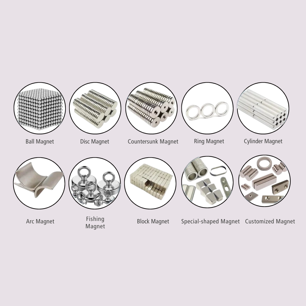 Neodymium Channel Countersunk Ring Magnet for Mounting