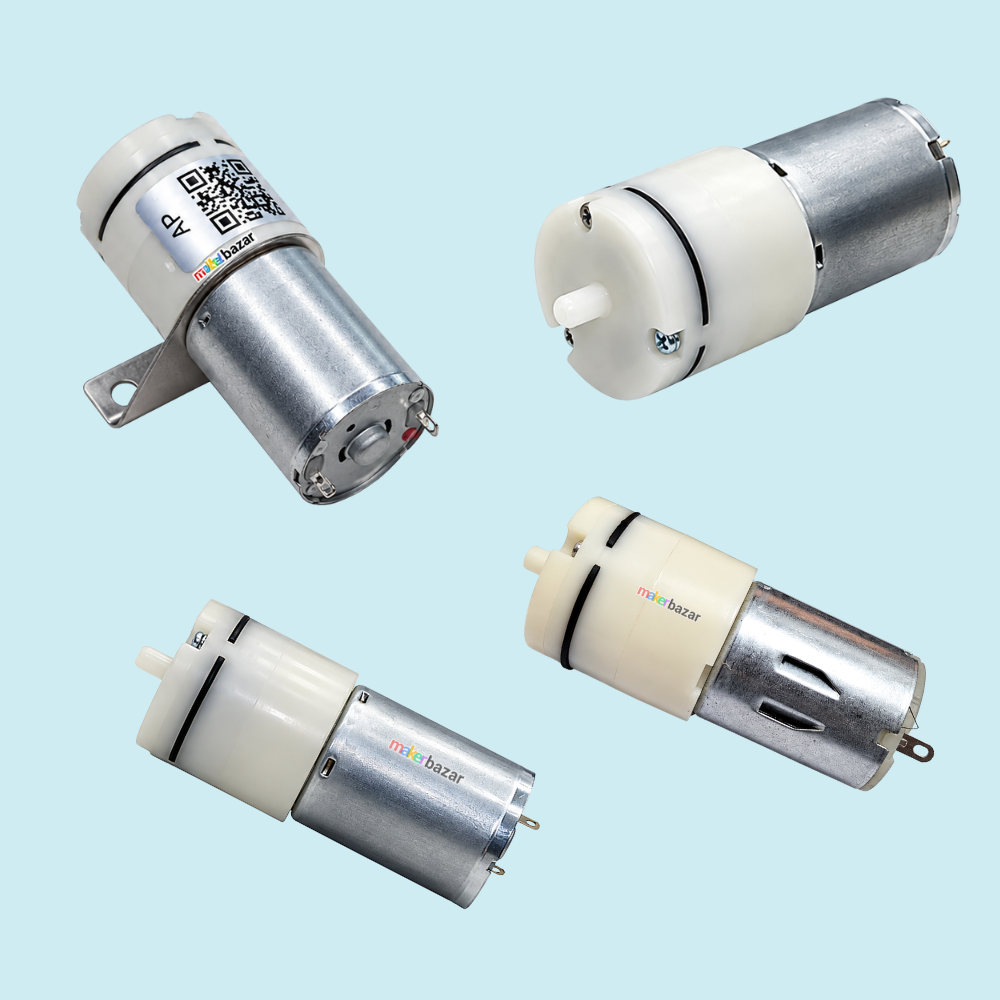 New: RF-370 DC Mini Air Pump Motor Single-Nozzle for Pet Aquarium Tank