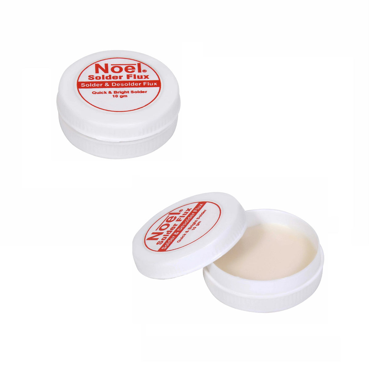 Noel: White Soldering Flux Paste Solder-Desolder Wax