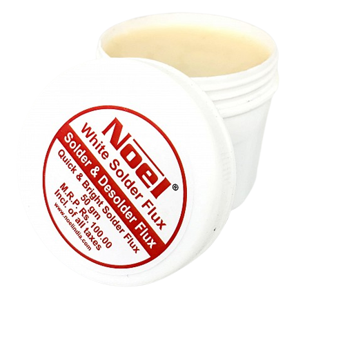 Noel: White Soldering Flux Paste Solder-Desolder Wax
