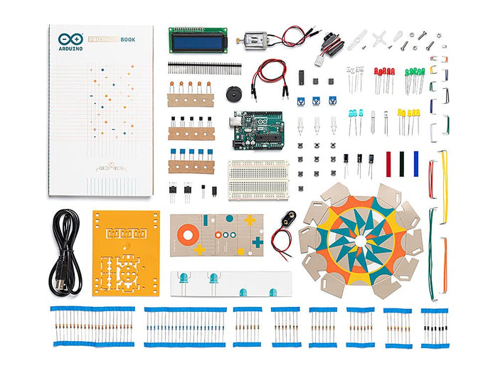 Official Arduino Starter Kit [K000007] – Complete UNO R3 Learning Kit ...
