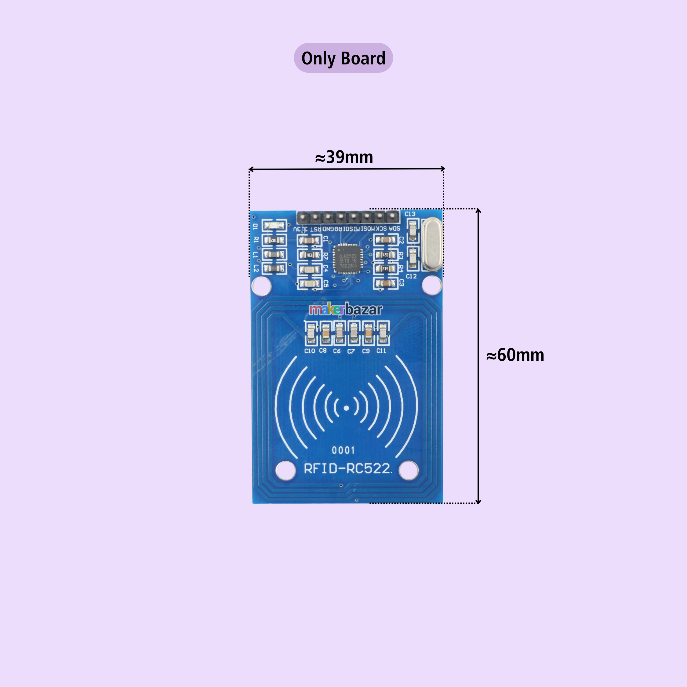 RFID Kit Reader/Writer RC522 SPI S50