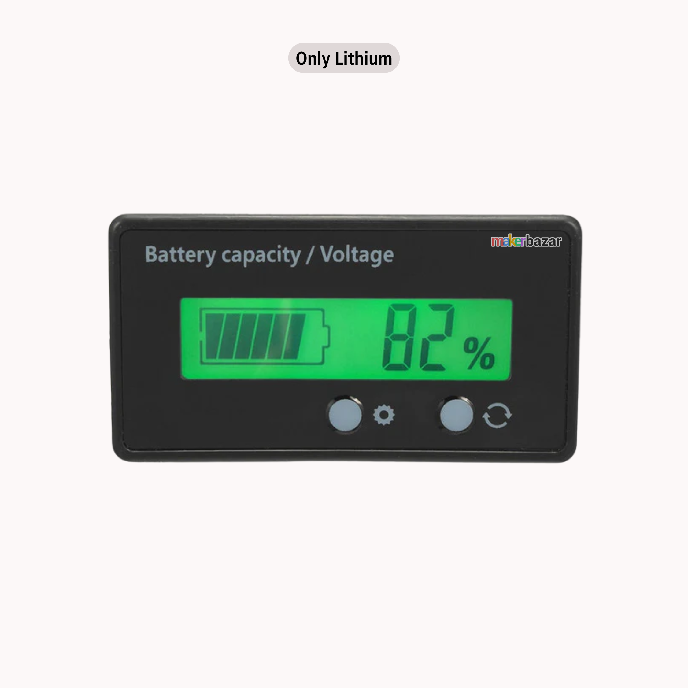 12V Lead Acid /Lithium Battery Capacity Indicator/ Voltage Tester /Voltmeter LCD Display