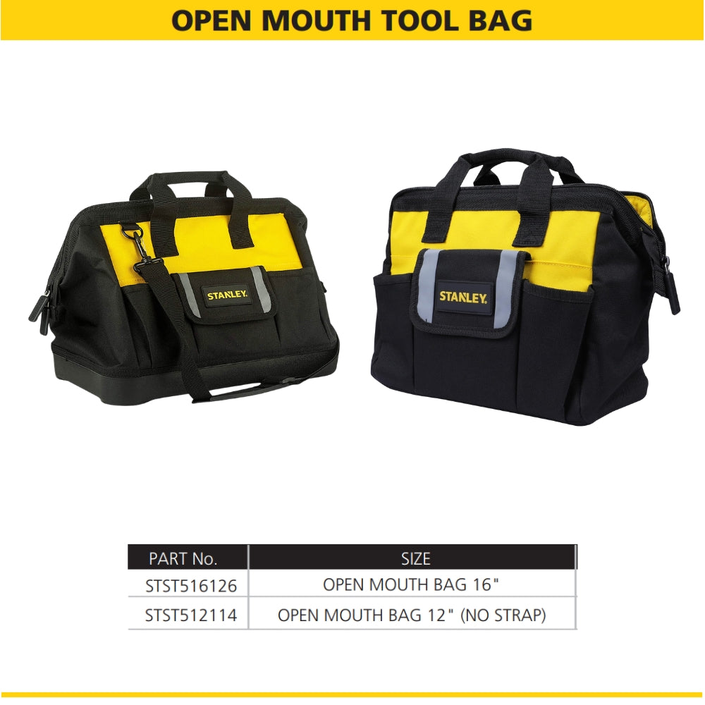 Stanley Multipurpose Tools Storage Water Proof Open Mouth Bag