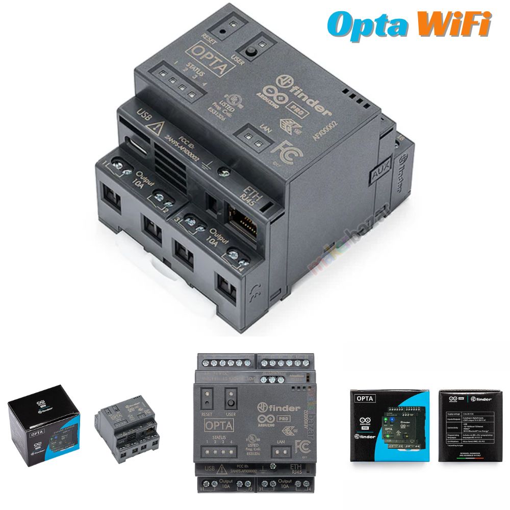 Arduino Opta Family – Secure Industrial Micro PLC for IoT & Automation