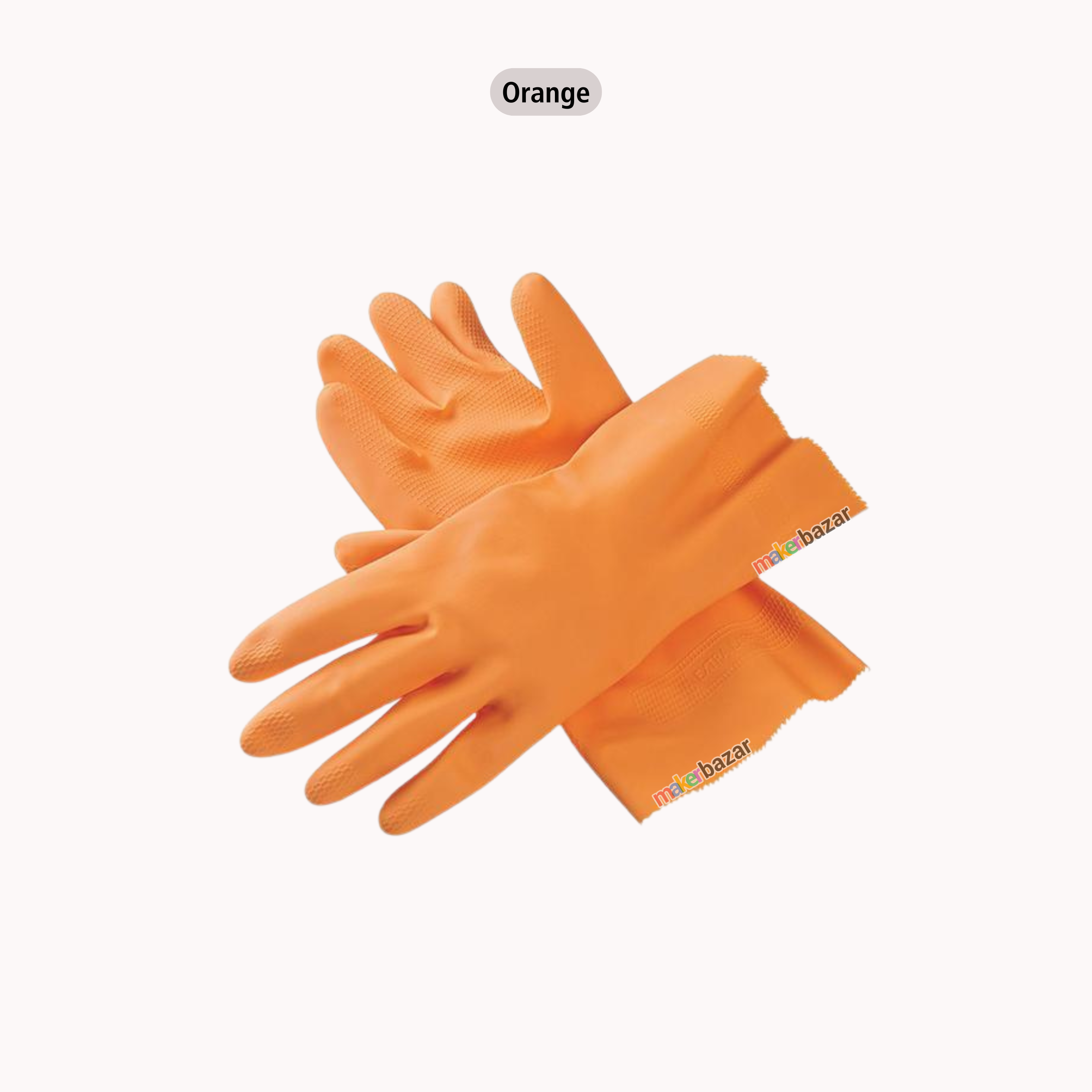 Reusable Rubber Hand Gloves (Pair)