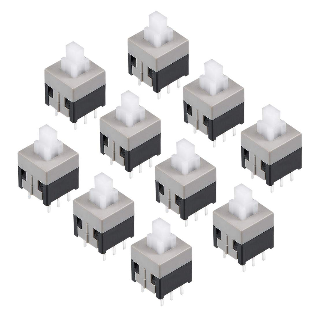 Push Button Micro Bit 8.5mmx8.5mm 6Legs Self-Locked Mini Tactile Square Button (Micro Push S