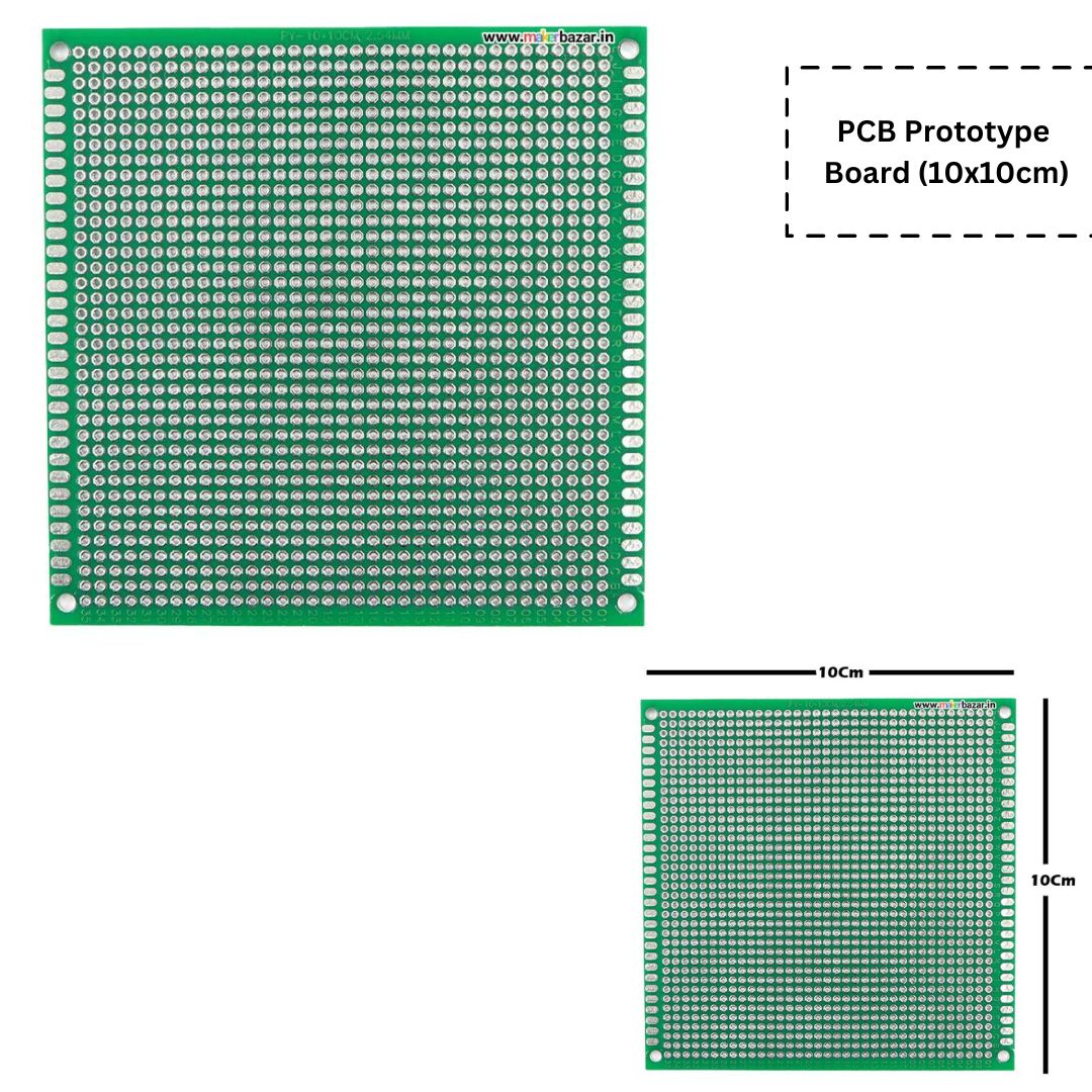 Double Sided Universal PCB Prototype Board 2.54mm Hole Pitch