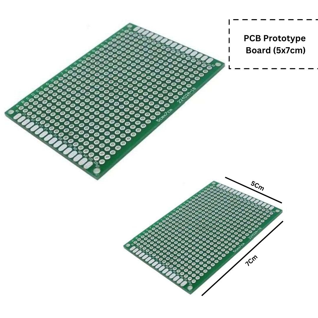 Double Sided Universal PCB Prototype Board 2.54mm Hole Pitch