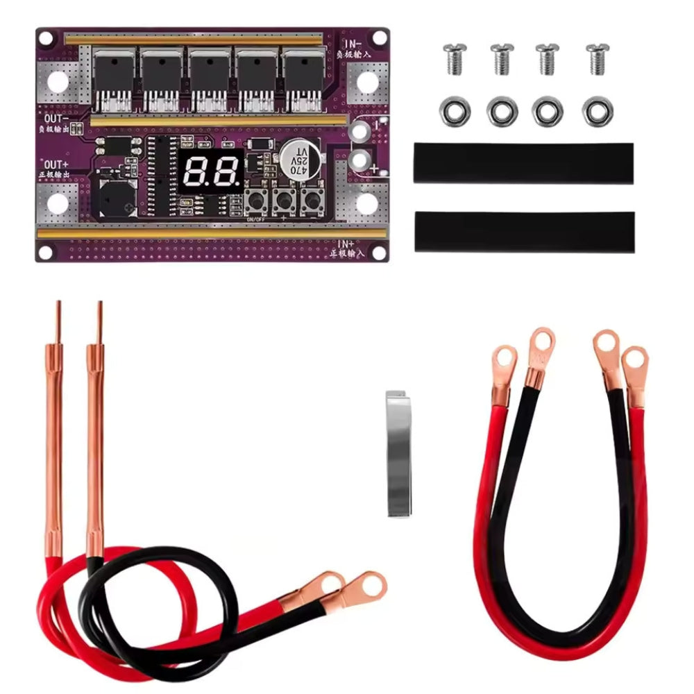 12V DIY Portable Spot Welding Machine PCB Circuit Board For Li-ion and LiFePO4 batteries - Pre Assembled