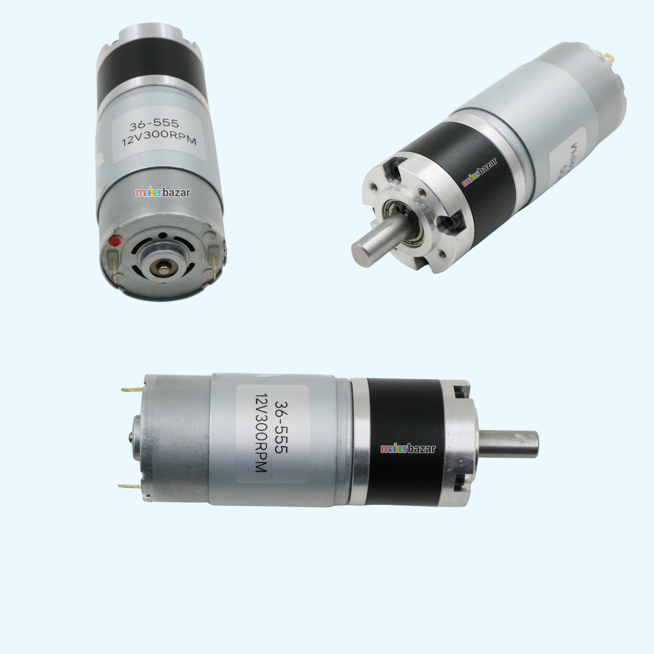 PG36-555 Planetary Gear 12V High Torque Metal Gear DC Motor