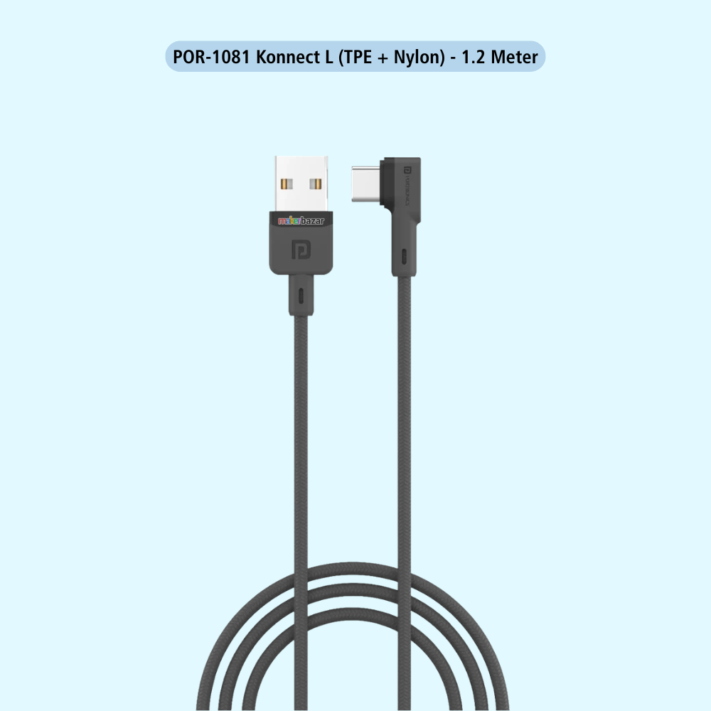 Portronics: USB-A to Type-C Data Cable