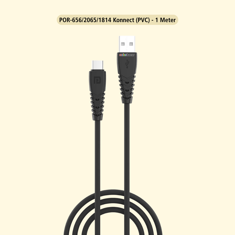 Portronics: USB-A to Type-C Data Cable