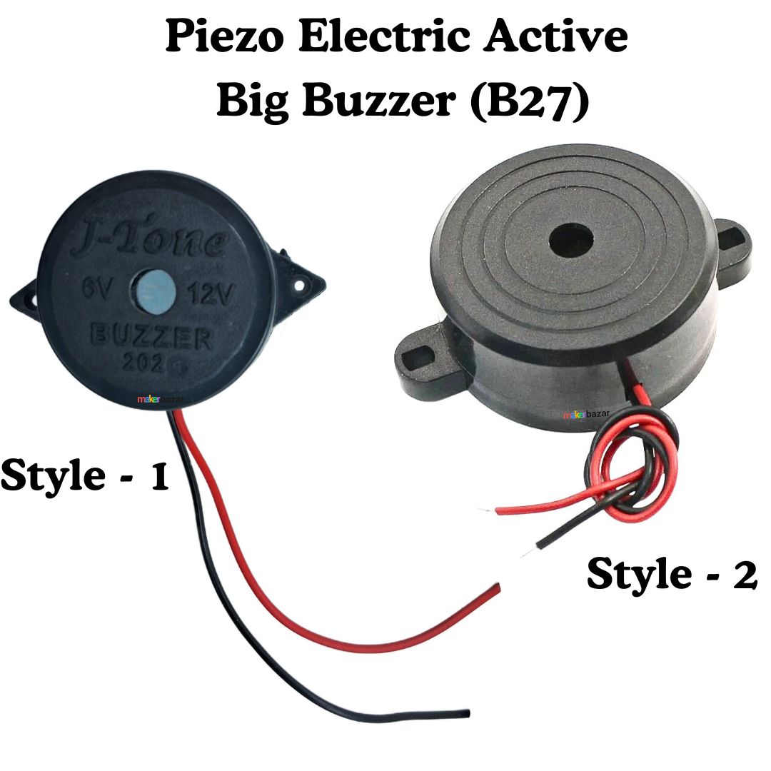 Piezo Electric Active Big Buzzer B27