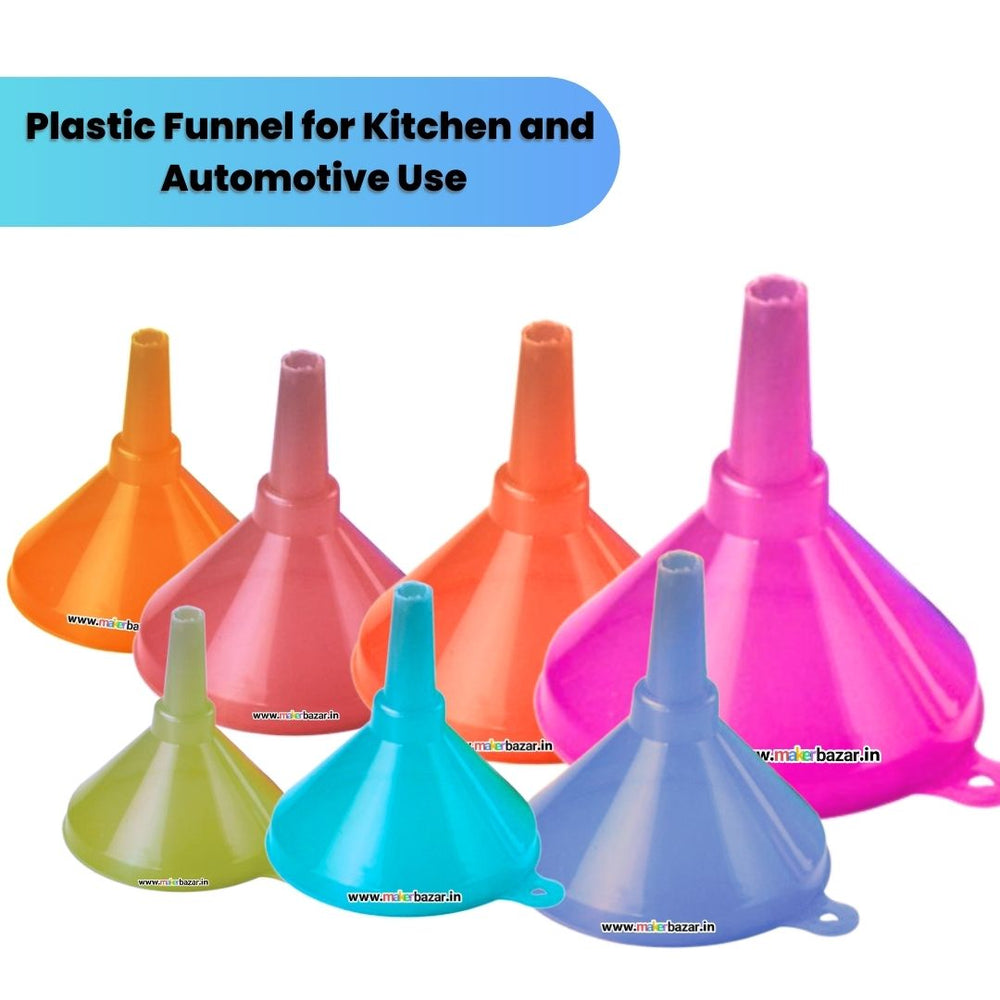 Buy Round Plastic Small Funnel for Kitchen Tasks | Makerbazar