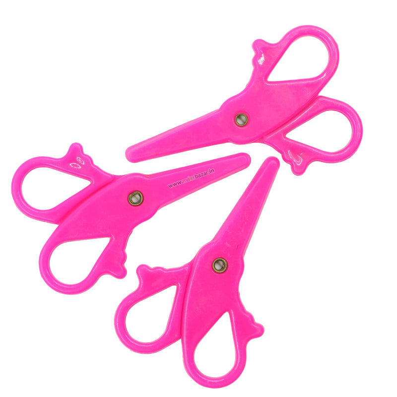 1pc Safe Scissor For Kids, Students, Paper Cutting, Diy Crafts, Early  Education Plastic Little Scissors