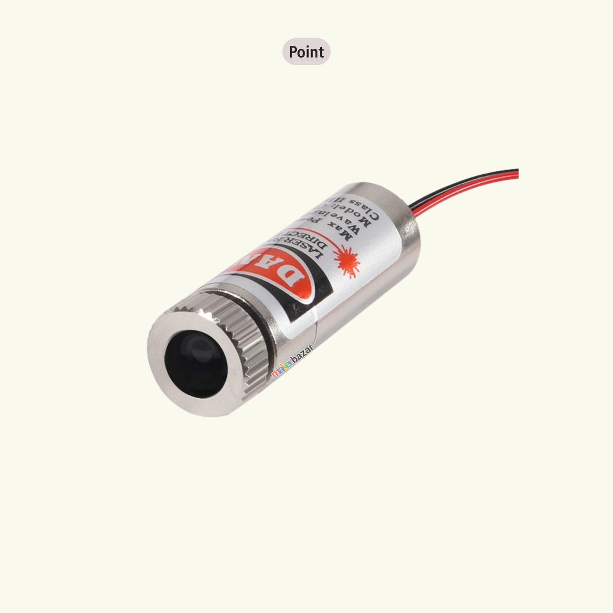 SYD1235 650nm 5mW Red Laser Module 12mm